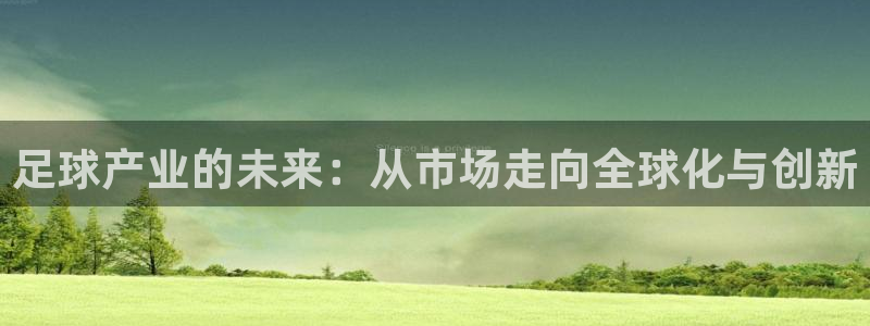 足球产业的未来：从市场走向全球化与创新
