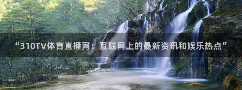 “310TV体育直播网：互联网上的最新资讯和娱乐热点”