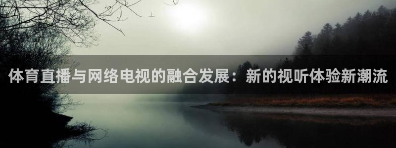 体育直播与网络电视的融合发展：新的视听体验新潮流